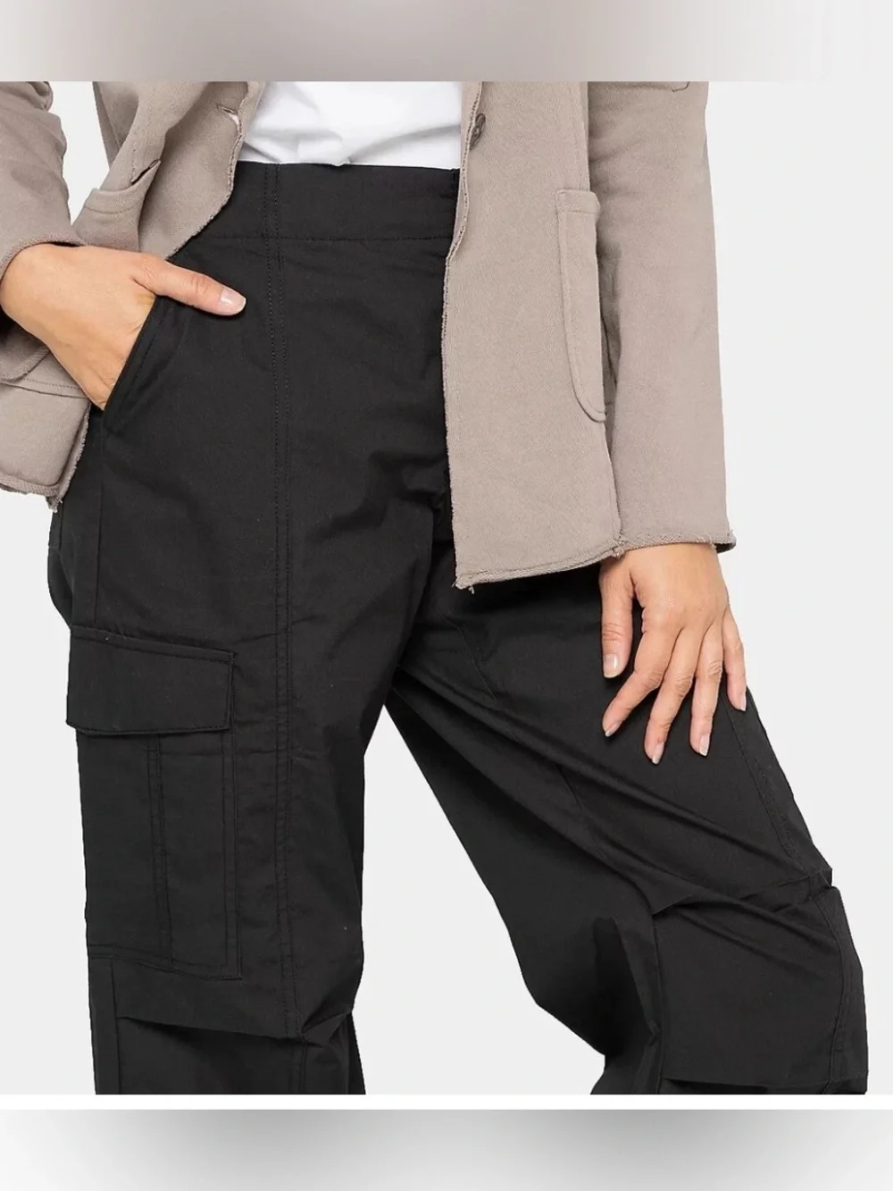 🖤Peace Love World Boheme Petite Cargo Linen Pant-SZ